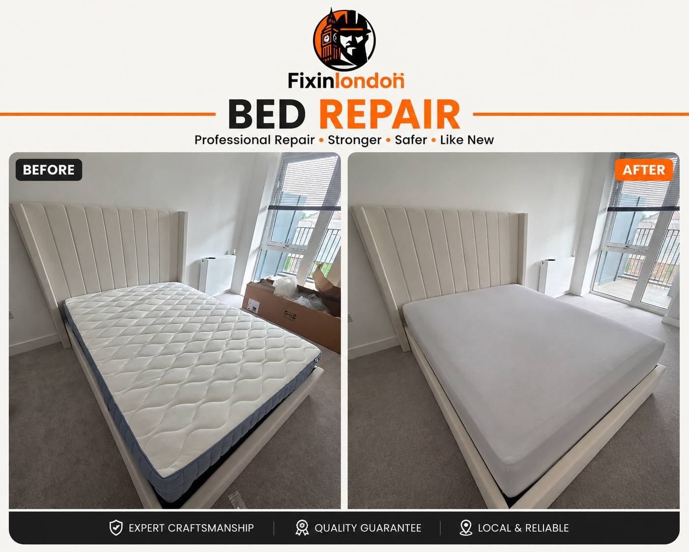 Bed Repair London
