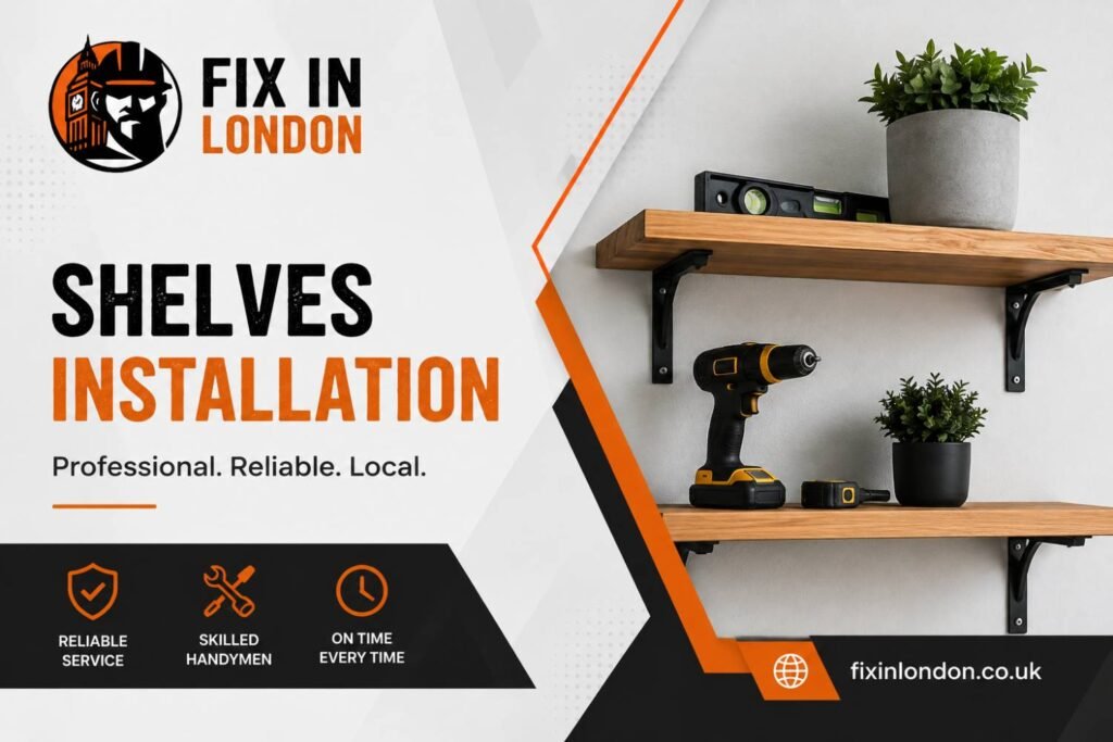 Shelves Installation London