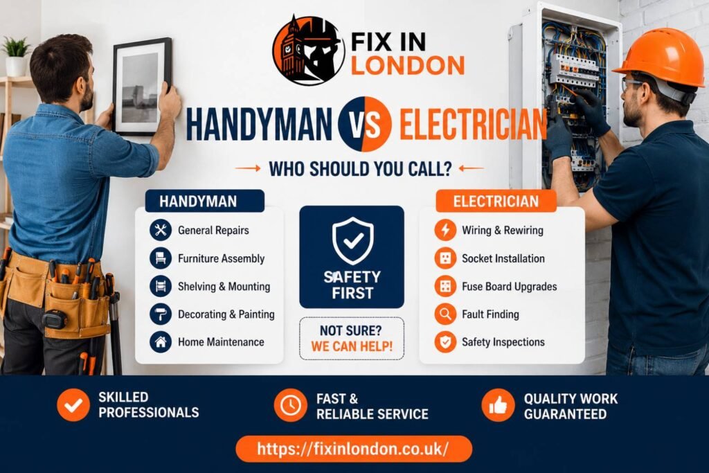 Handyman vs Electrician