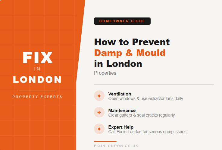 How to Prevent Damp and Mould Problems in London Properties