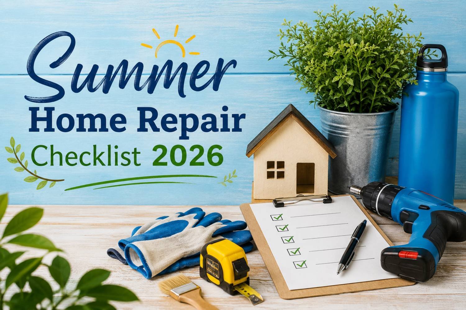 Summer Home Repair Checklist 2026