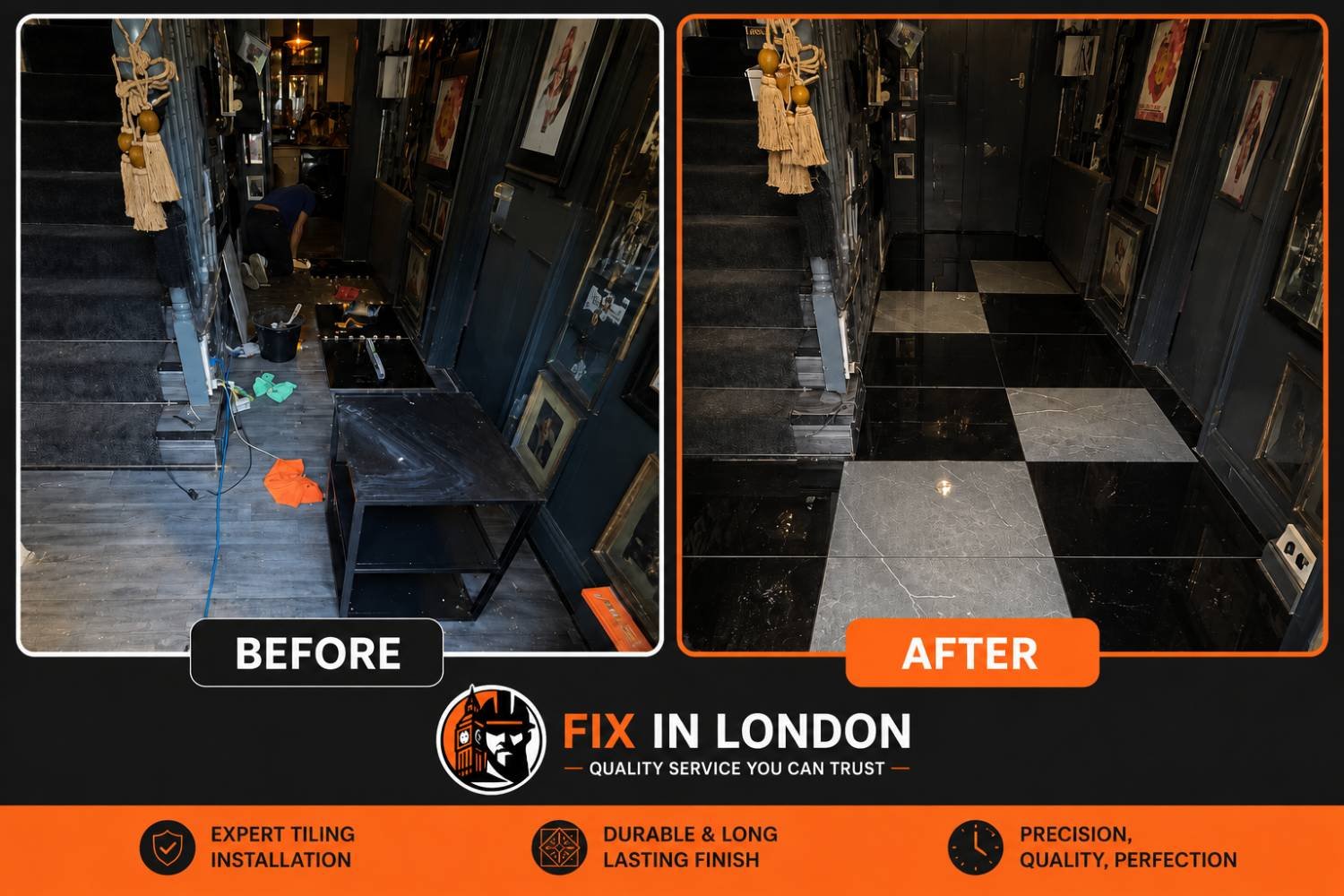 Floor Tiling in London