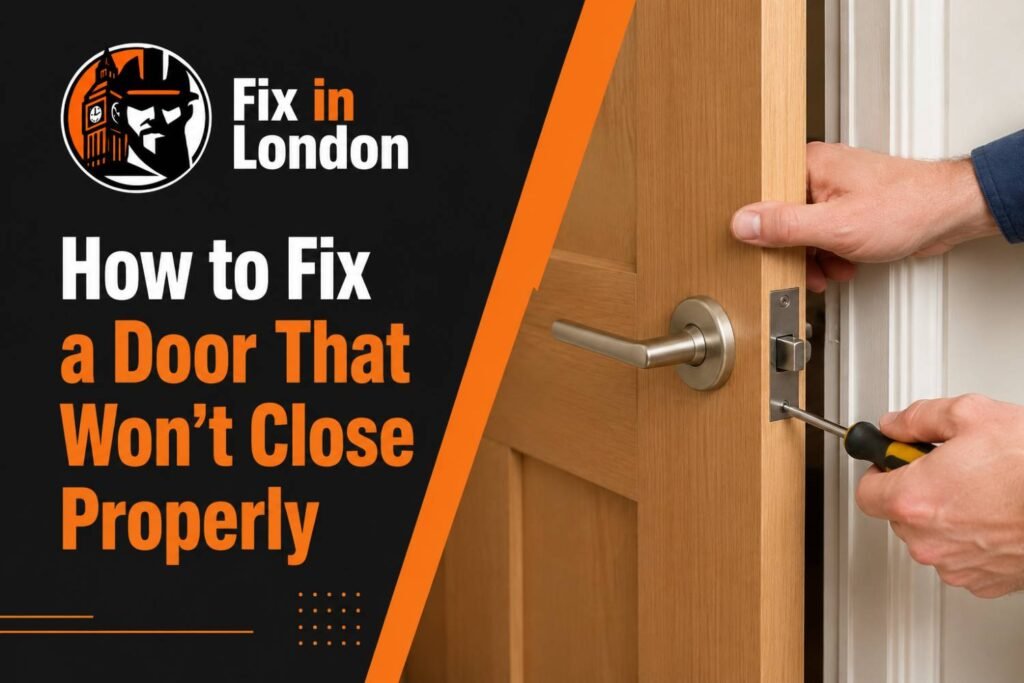 How to Fix a Door That Won’t Close Properly