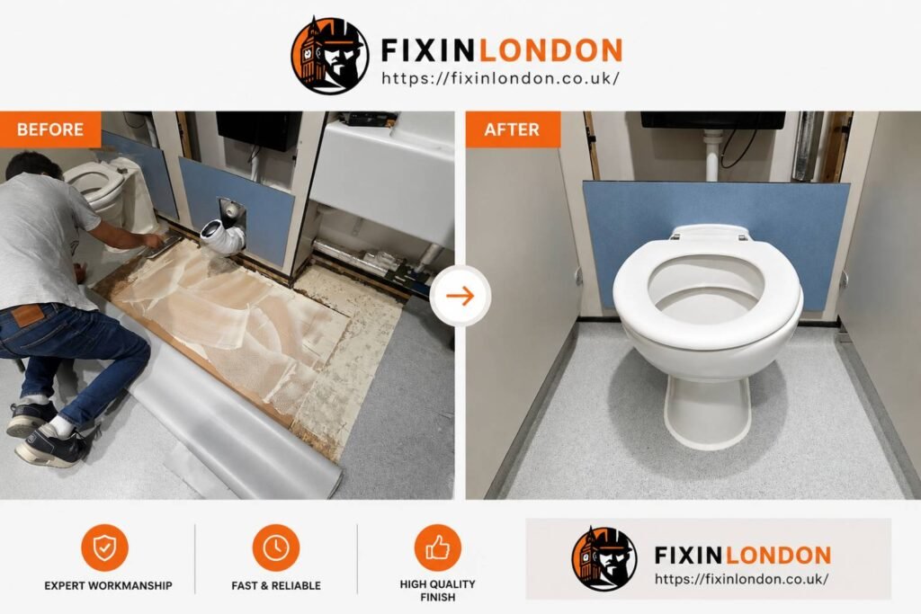 Toilet Installation in London