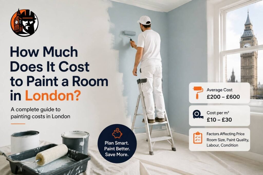 How Much Does It Cost to Paint a Room in London?