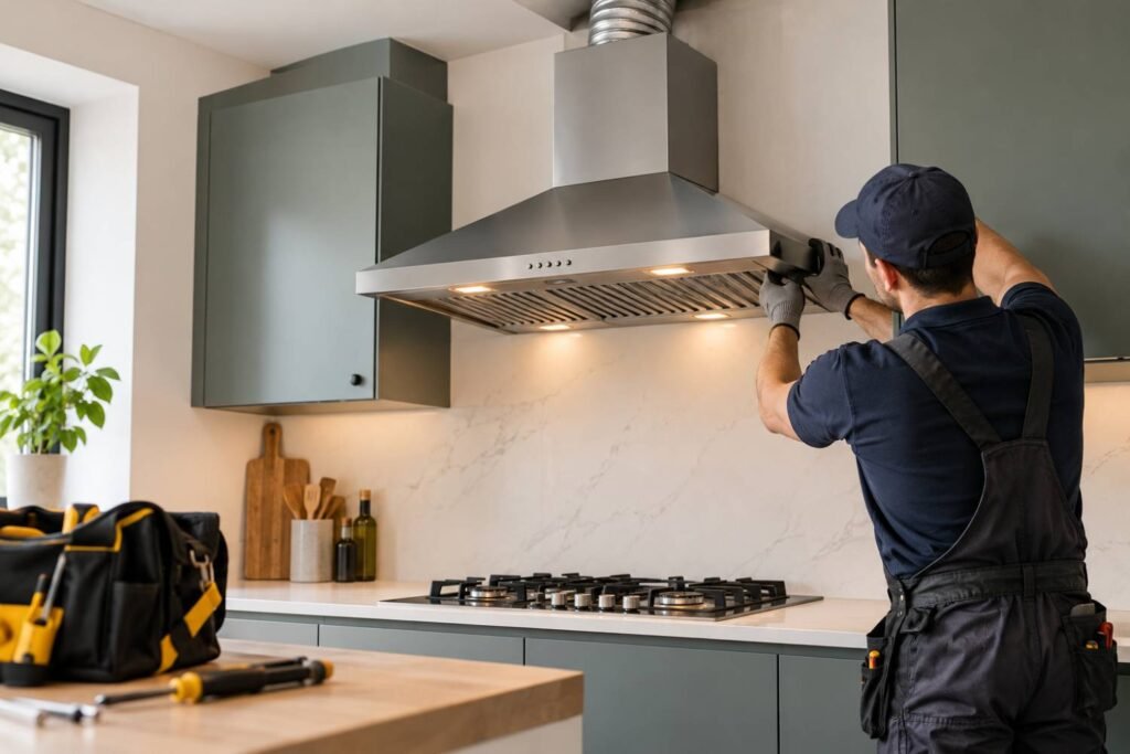 Kitchen Extractor Fan and Cooker Hood Installation in London