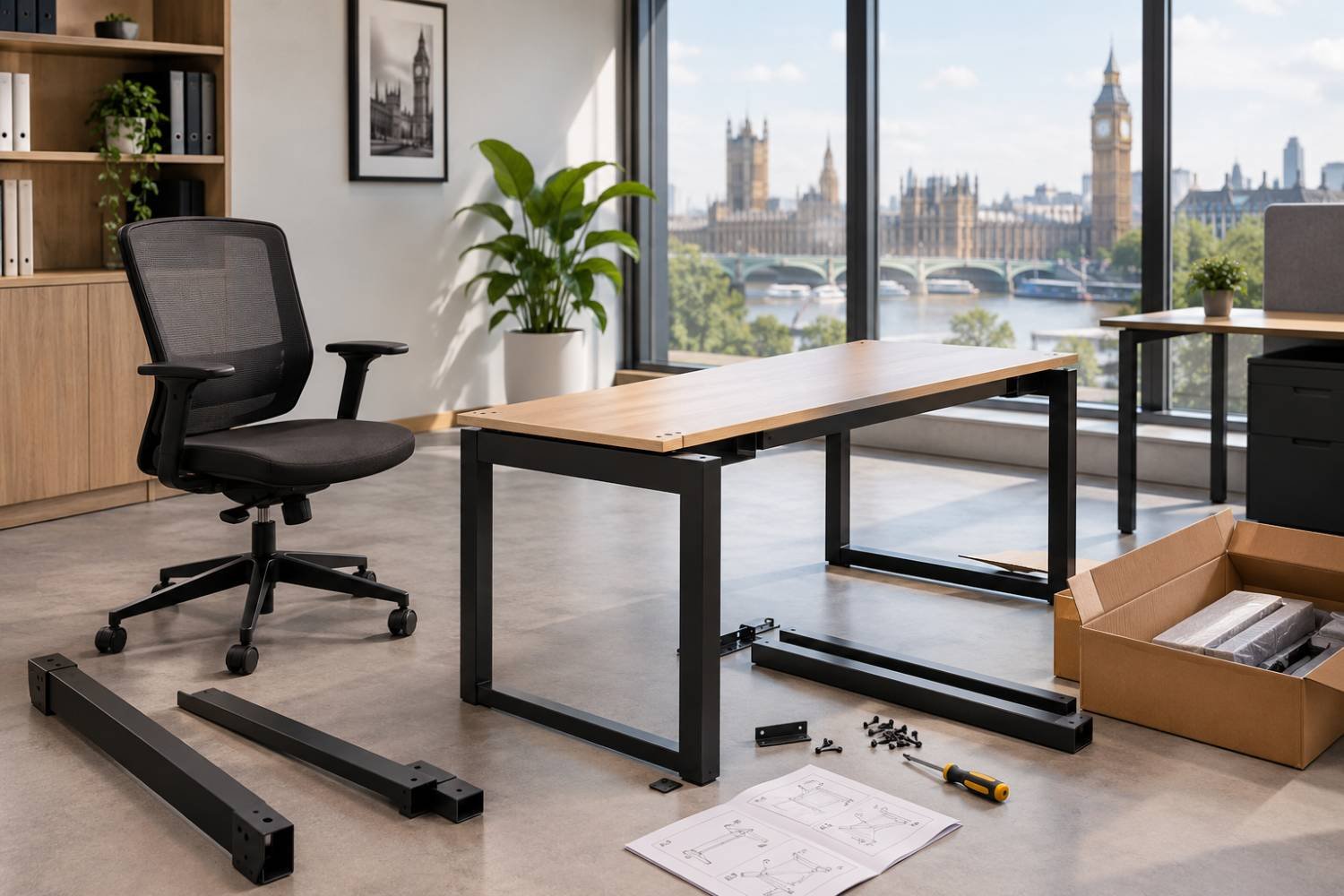 Office Furniture and Desk Assembly in London