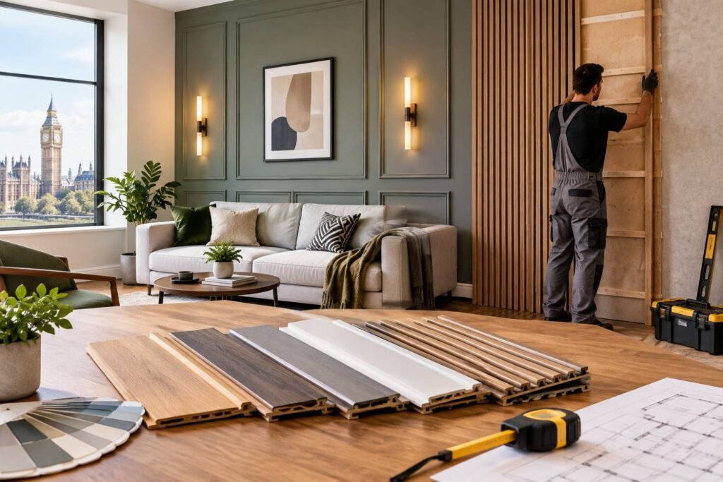 Wall Paneling Installation in London